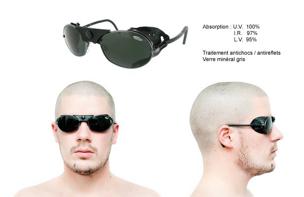 Les Lunettes De Glacier Cebe Pralo 4000