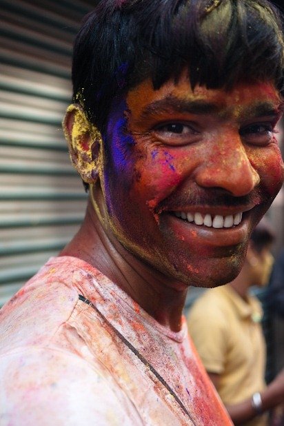 Quelques portraits à la Holi de Katmandou 3 Quelquesportraitsdelaholikatmandou2