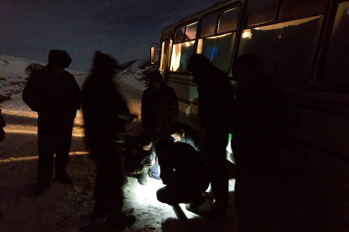 Les trajet en bus mongole 3