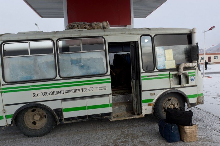 Les trajet en bus mongole 5